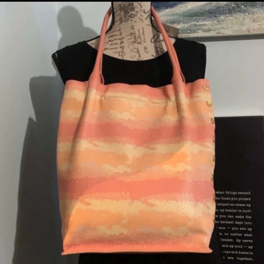 Hammitt Oliver Snake Print Tote Bag